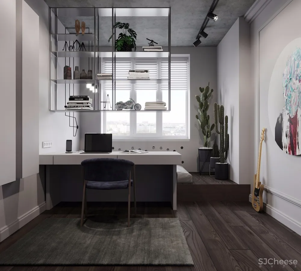 66㎡ 的公寓丨竟能设计出2室1厅和独立马桶间