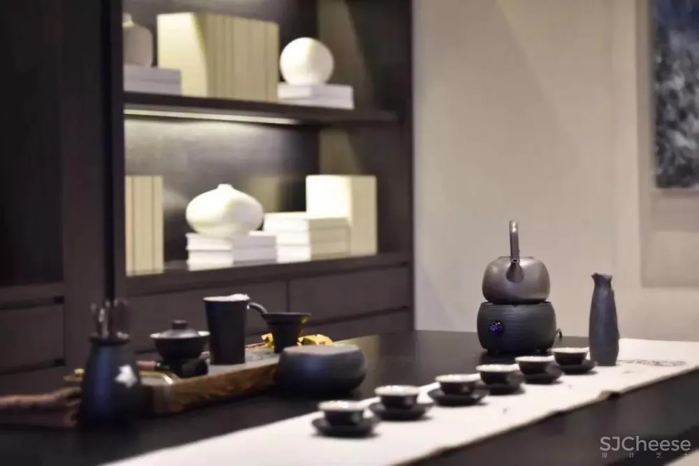 鲲誉设计丨水墨艺术中的东方美学 ·「國悦府」