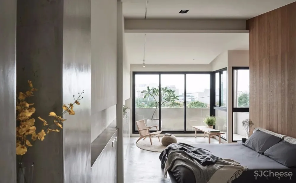 舒心的简约设计丨水磨石这样搭配更美