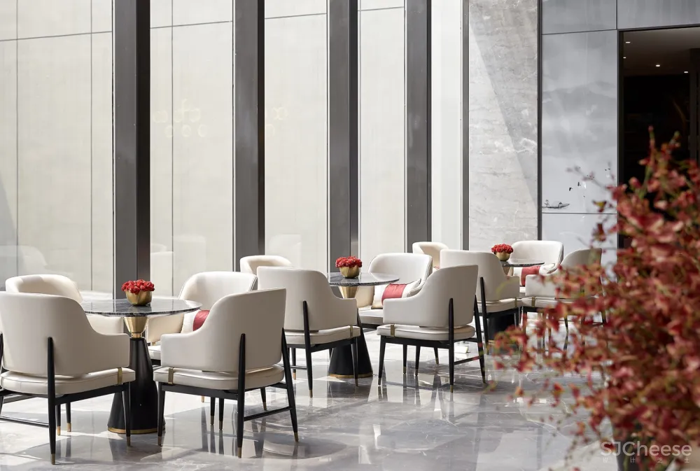 禾悉设计新作:光之韵律售楼中心丨设计脱胎于电影艺术的蒙太奇手法