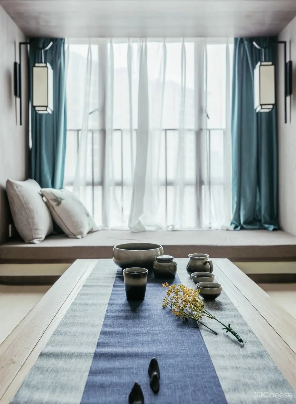 木质简约风丨原木色与白色搭配,真是美