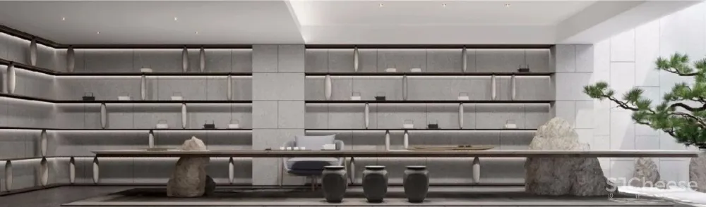 【派尚设计新作】300 ㎡超凡脱俗的臻品别墅项落地设计方案