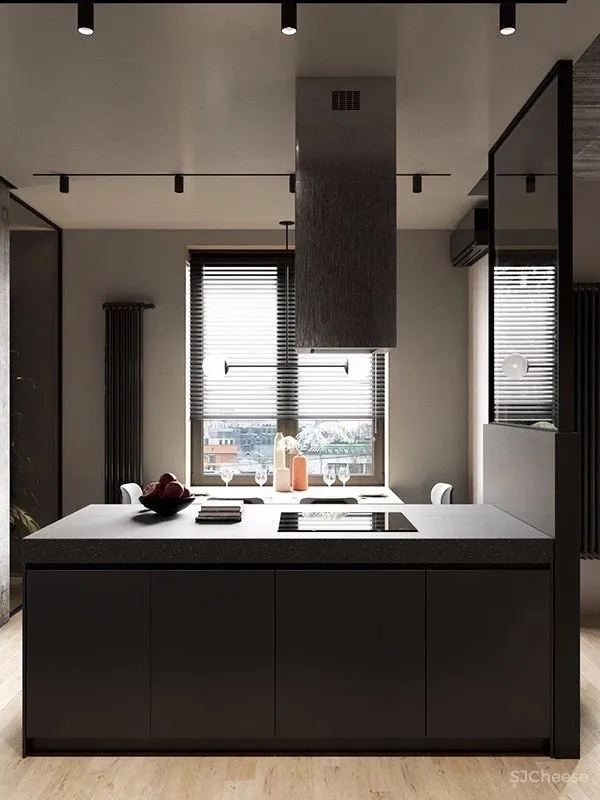 56㎡ 这样设计丨完美利用每一寸空间