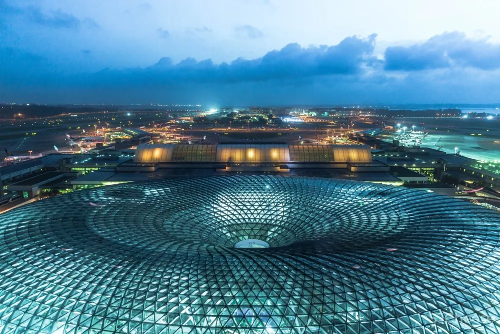 最新 | Safdie Architects：新加坡樟宜机场 Jewel Changi Airport
