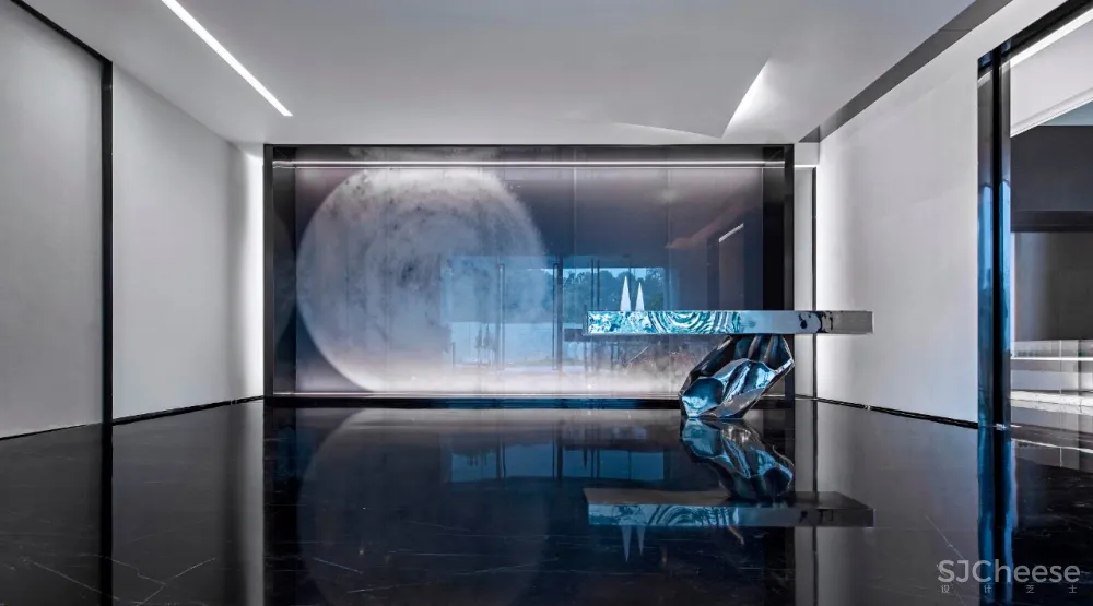 新作 | 长沙卓越青竹湖:静雅高级灰,诠释气度不凡的设计语境