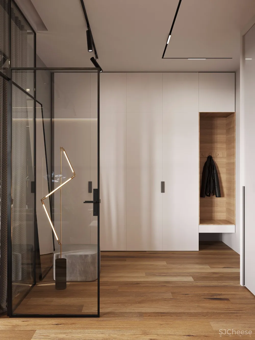 136㎡ 轻工业风丨每一个设计都值得参考