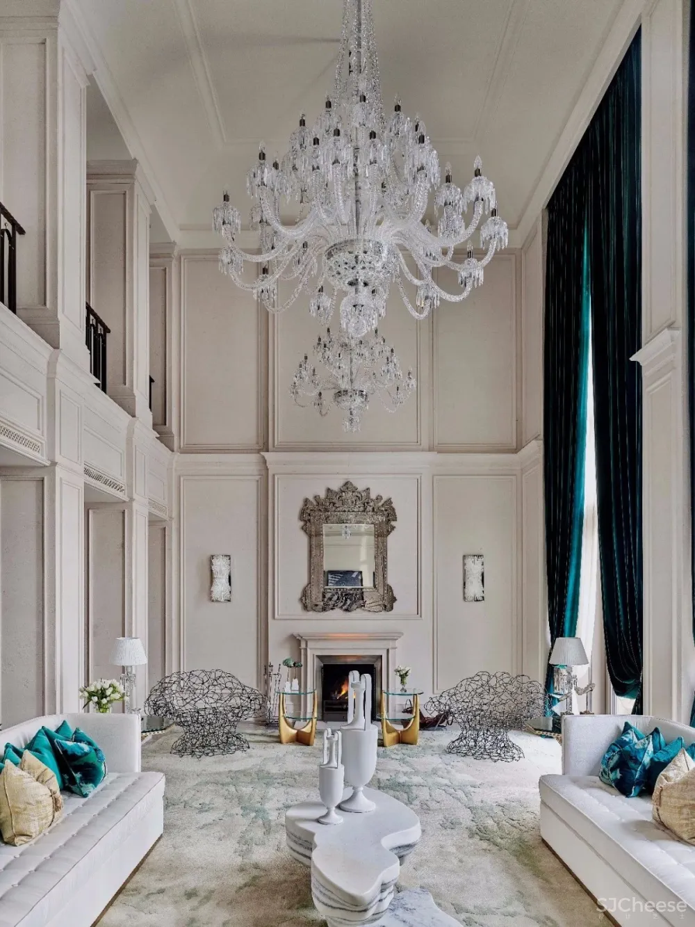 光与色彩的艺术样板房丨赋予设计以生命