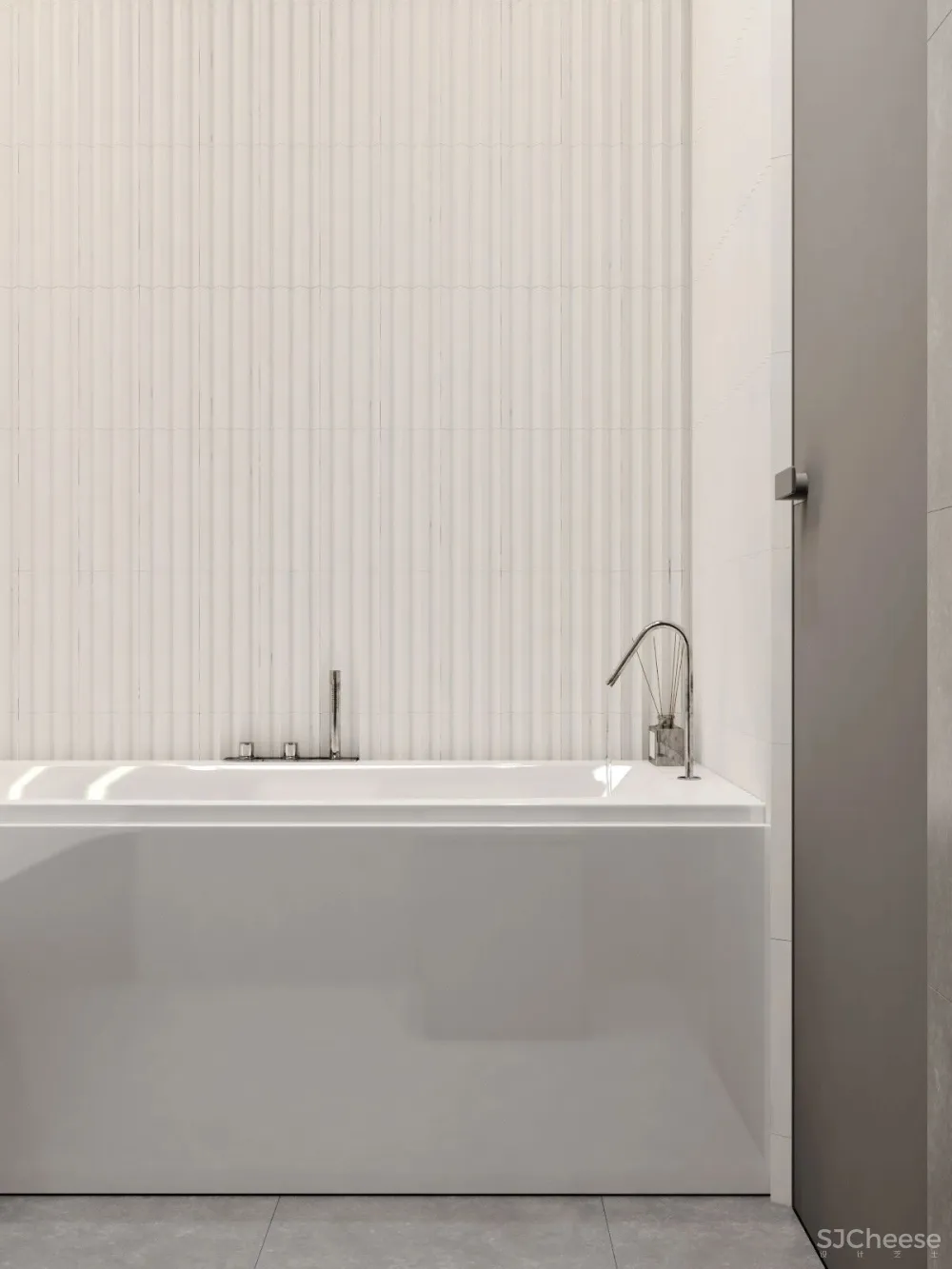 轻奢公寓丨墙面细部设计太赞了