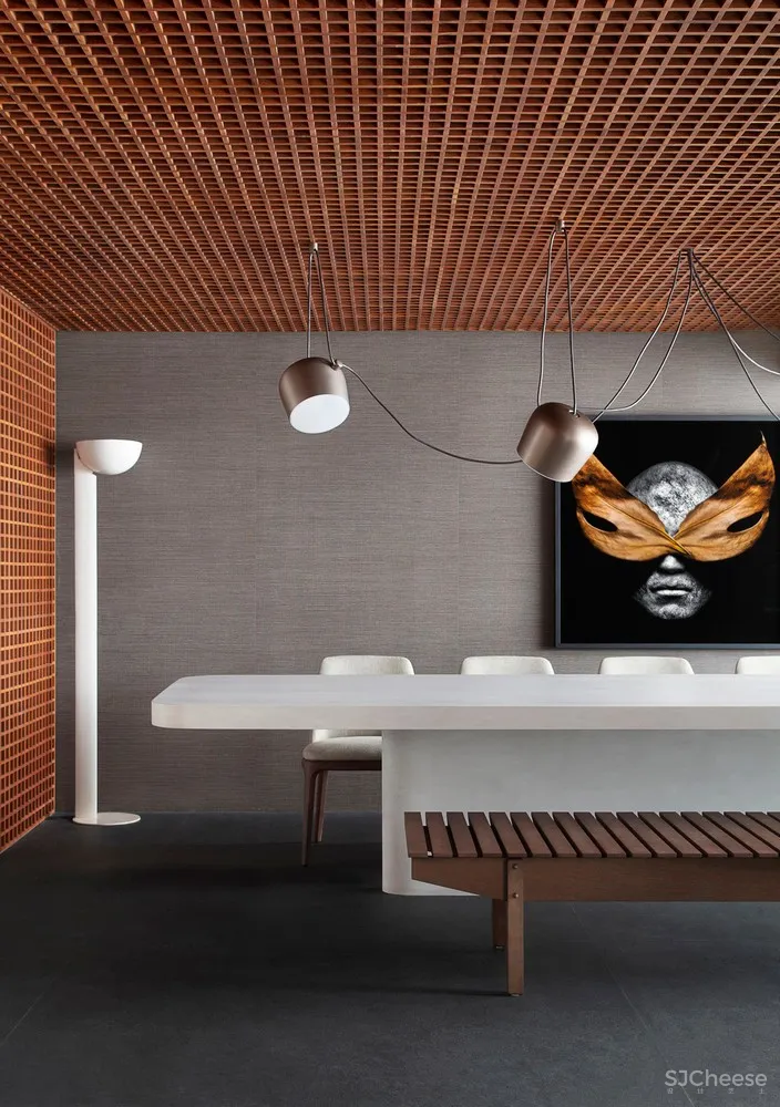 首发 | Studio Guilherme Torres：圣保罗木栅格艺术公寓 Grid House