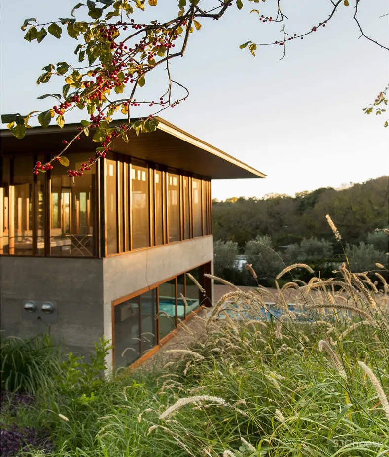 2018 ASLA住宅设计类杰出奖: Balcones住宅,美国奥斯汀 / Word + Carr Design Group