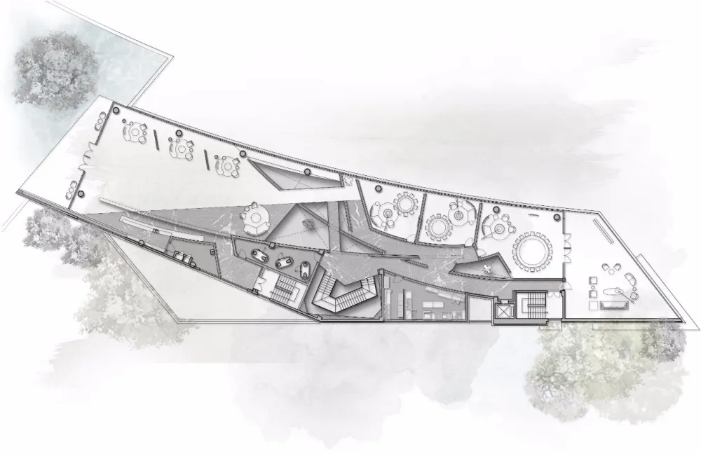 新作 | 唐忠汉:静美大地灰,错叠趣味的虚实与空灵