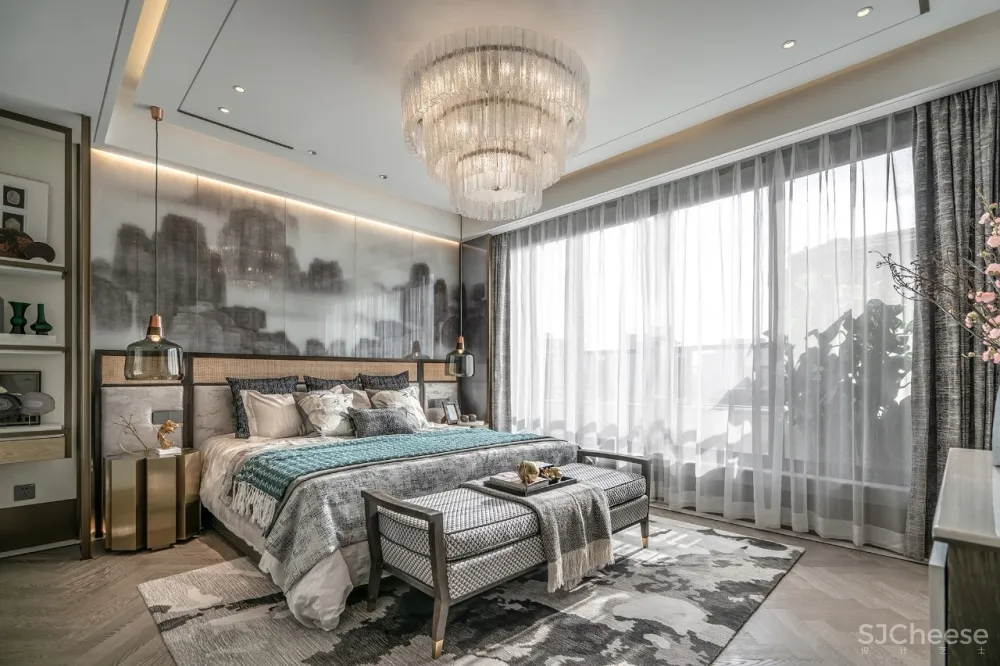 布鲁盟邦邦最新力作—294m² 唯美别墅设计,演绎浪漫东方!