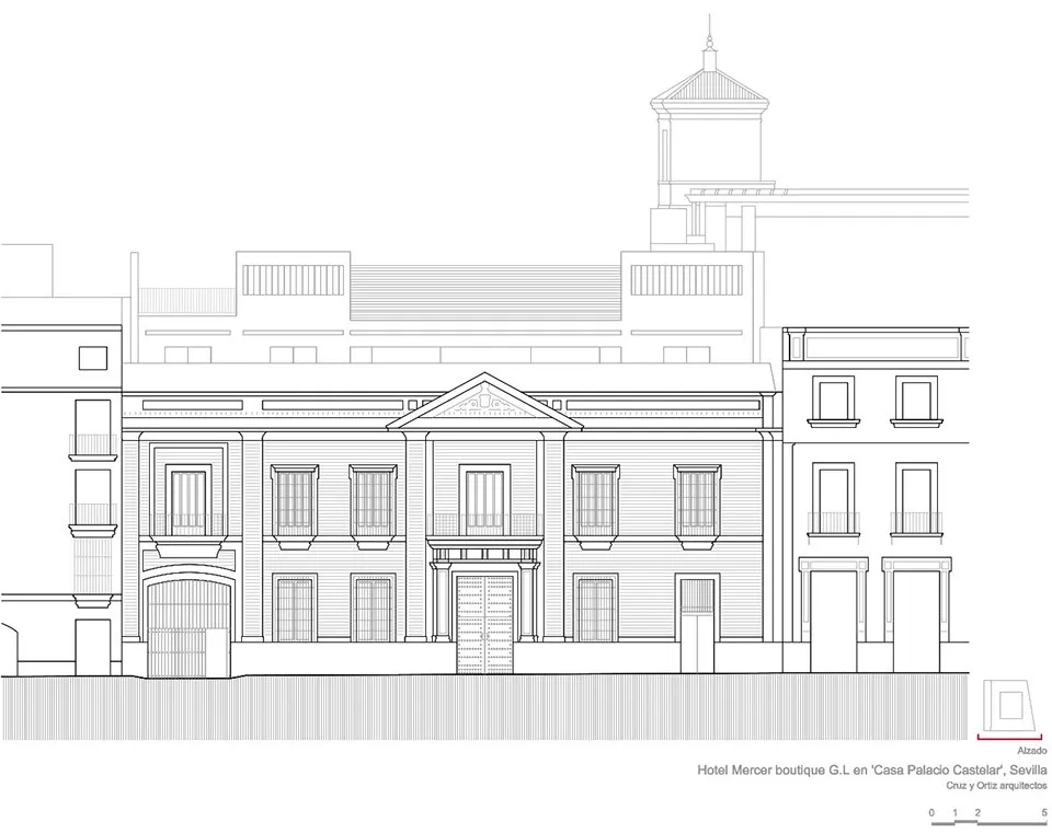 Mercer酒店,西班牙 / Cruz y Ortiz Architects