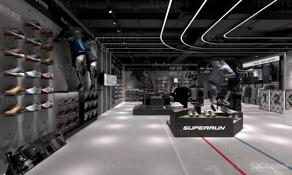 TY设计 · SUPERRUN运动品牌，时尚的不像实力派