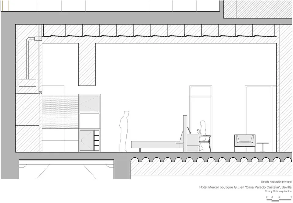 Mercer酒店,西班牙 / Cruz y Ortiz Architects