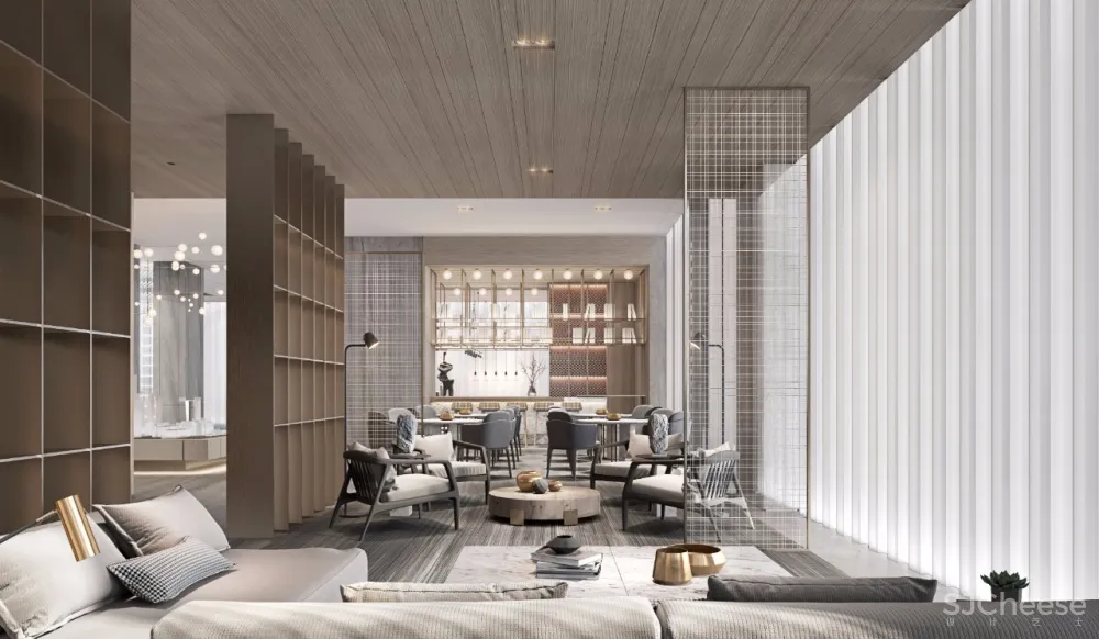 最新 | 矩阵 x 绿城:空间五感,营造气质十足的隐喻江南镜像!