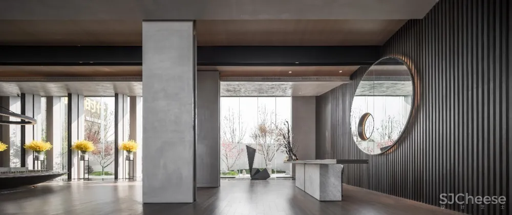 唐忠汉新作 | 售楼中心如何用片墙、线条、光线打造非凡质感