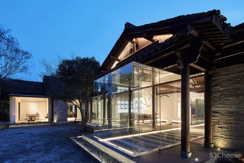 最新 | 杭州时上建筑空间设计:无界 · 西溪茶室