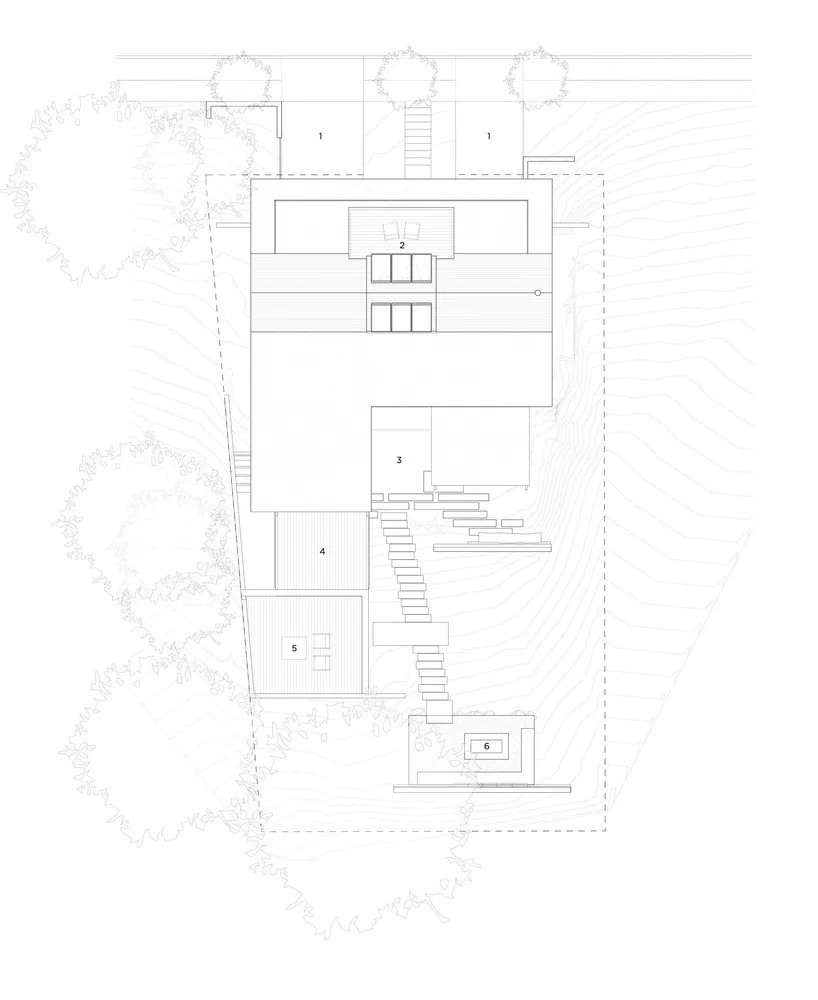 Feldman Architecture：苏特罗山双峰花园住宅
