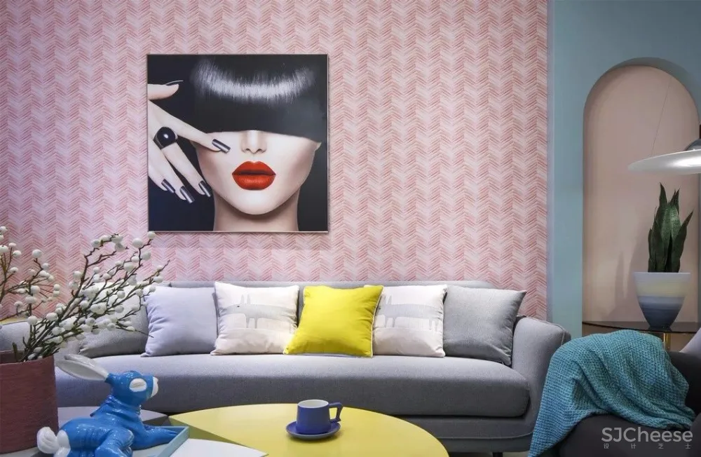 新作| 95㎡甜蜜梦幻色，分分钟撩动你的少女心