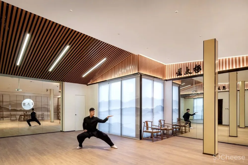 以‘’太极‘’为灵感来源的时尚与艺术兼具的文化创意地标