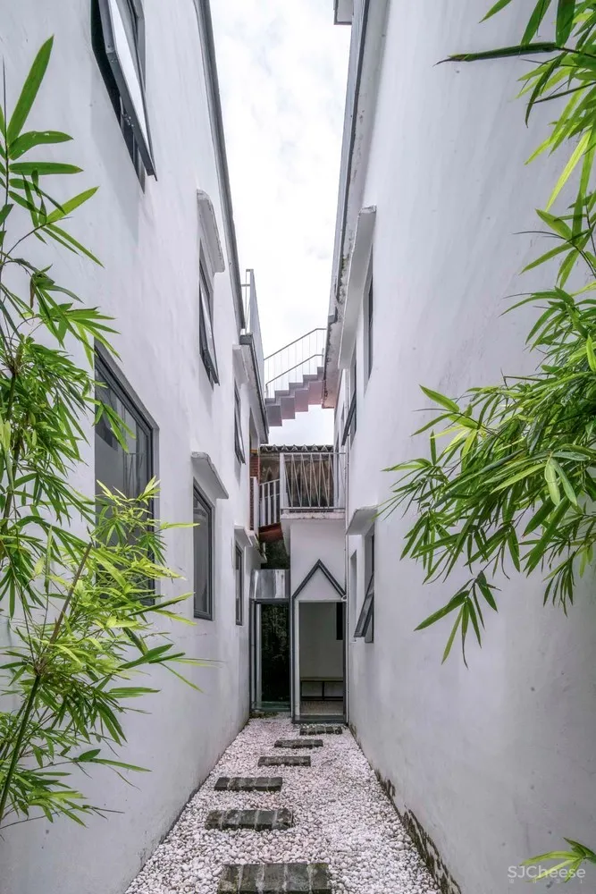 新基白房子民宿群 / 竖梁社建筑