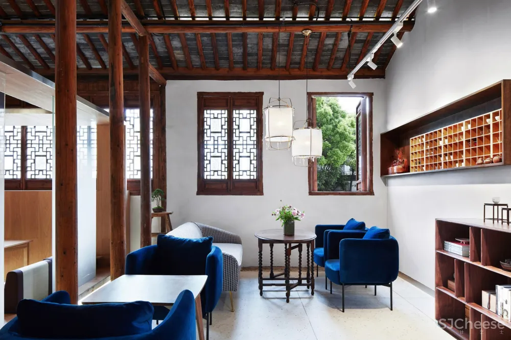 最新 | 南京悦设空间设计:常州 观茶庭