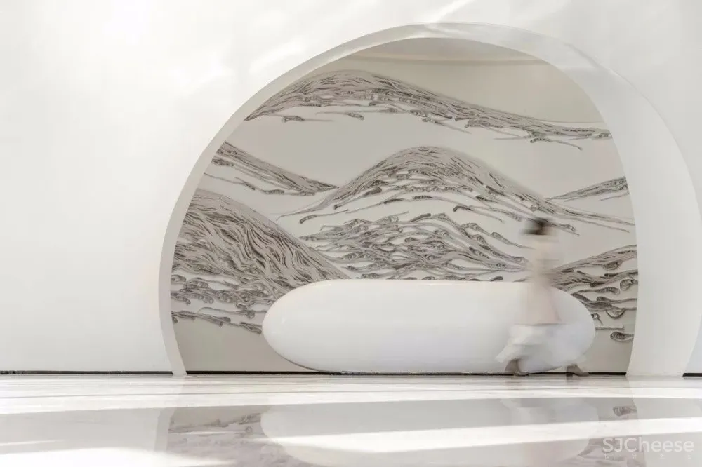 新作 | 1400㎡极致艺术,演绎空间里的灵动柔美