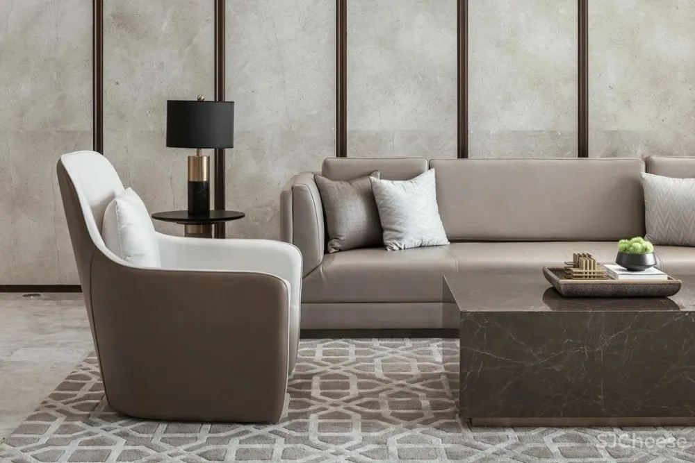 高级灰丨演绎奢侈办公头等舱