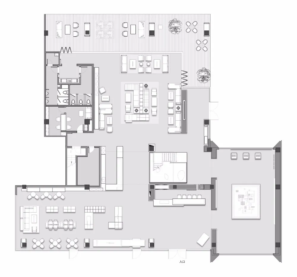 尚石设计 | 珠玉在侧 书香满室——中南蚌埠江山府销售中心