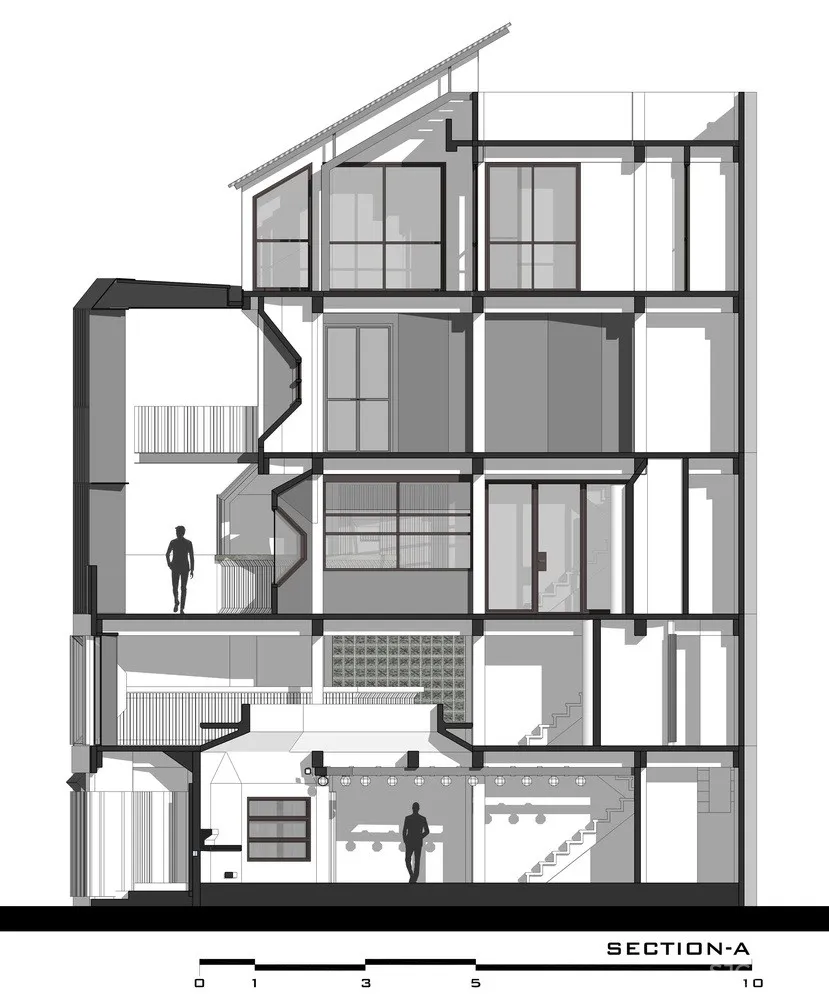 “过时的”混凝土泰国餐厅 / Lump