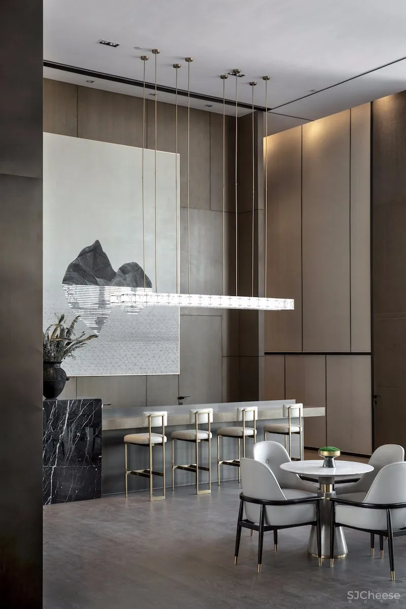 【璞辉设计新作】900㎡阳光城湖州太湖湾售楼处