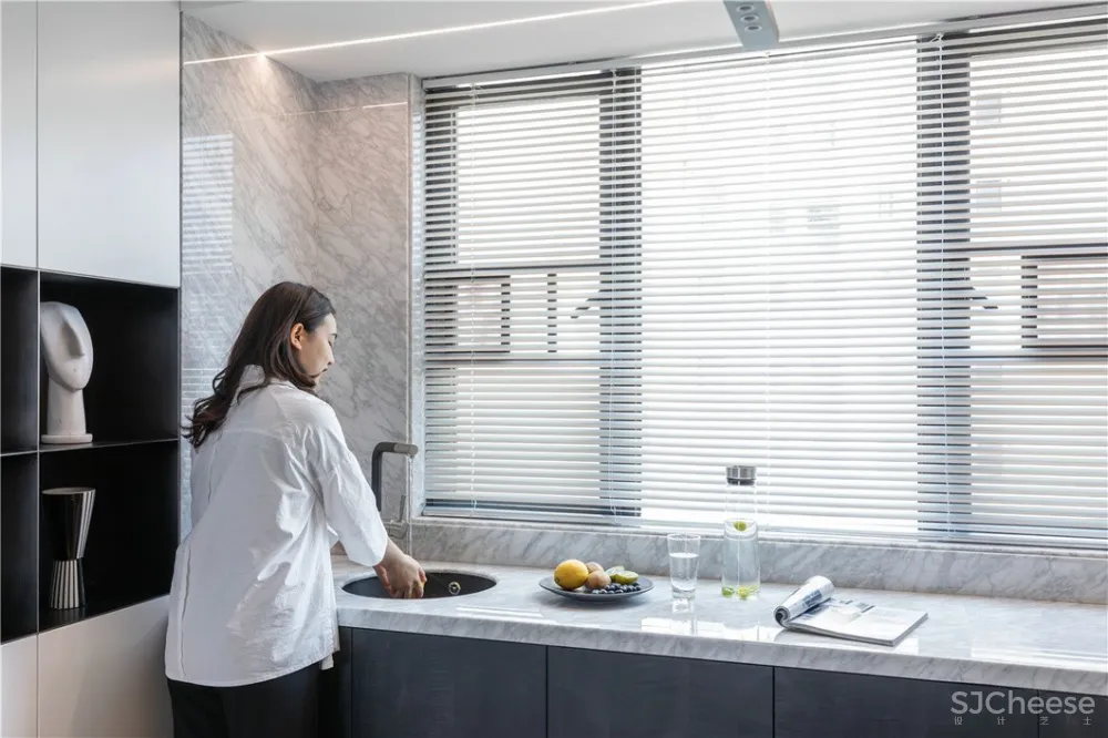 木质简约风丨原木色与白色搭配,真是美