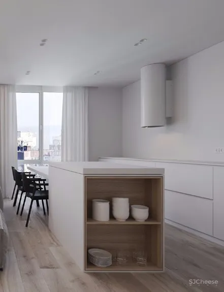 纯白色 LOFT丨完美诠释极简风格