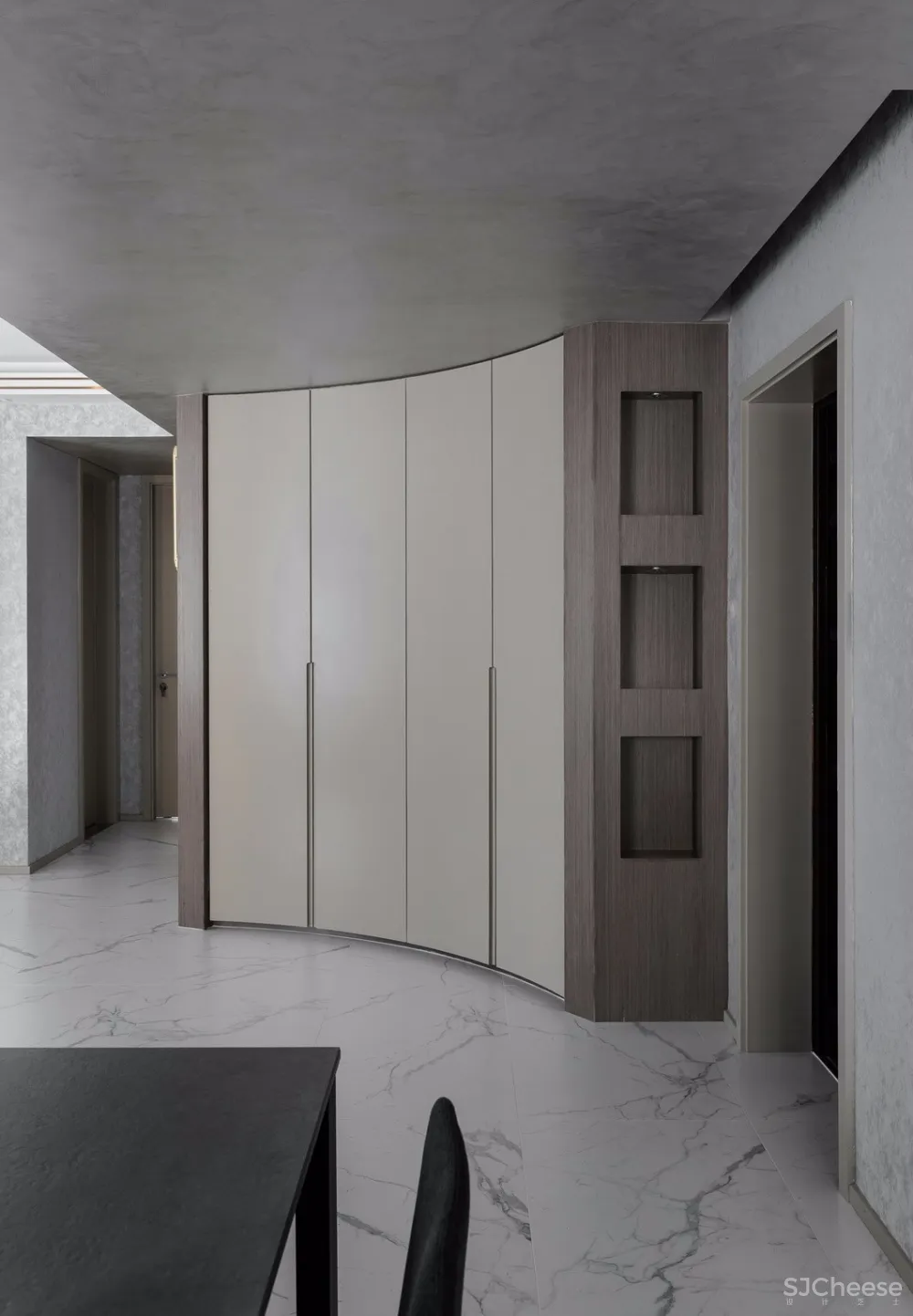 黑白灰+大理石丨更显理性沉稳