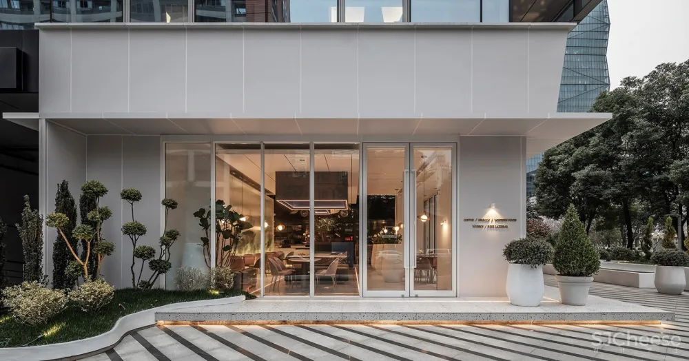 翠贝卡河西旗舰店,南京 / 南京市線状建筑设计研究室