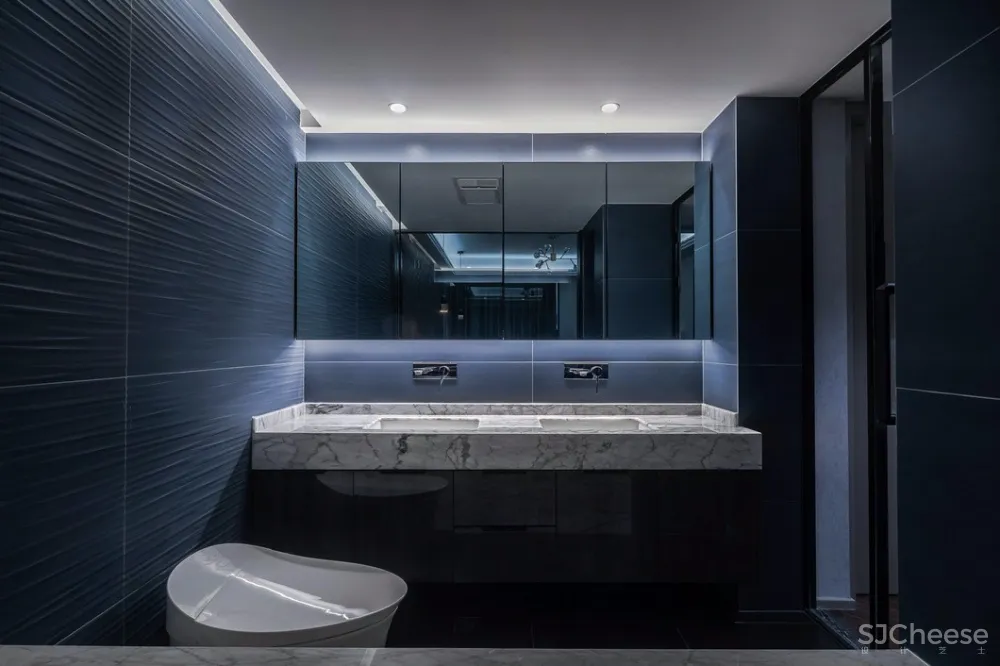 黑白灰+大理石丨更显理性沉稳