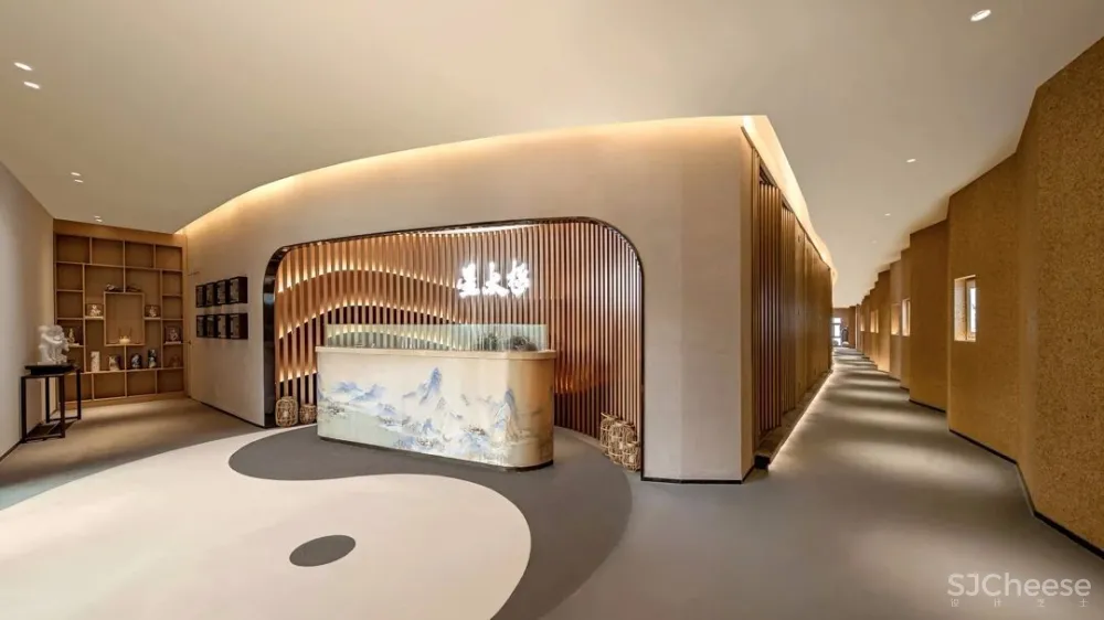 以‘’太极‘’为灵感来源的时尚与艺术兼具的文化创意地标