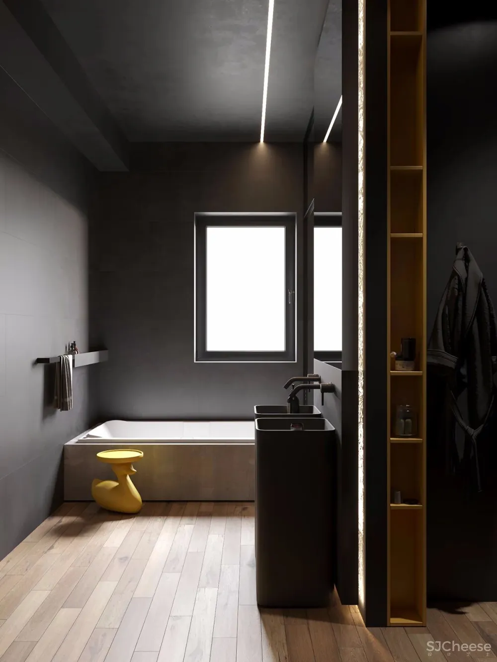 136㎡ 轻工业风丨每一个设计都值得参考