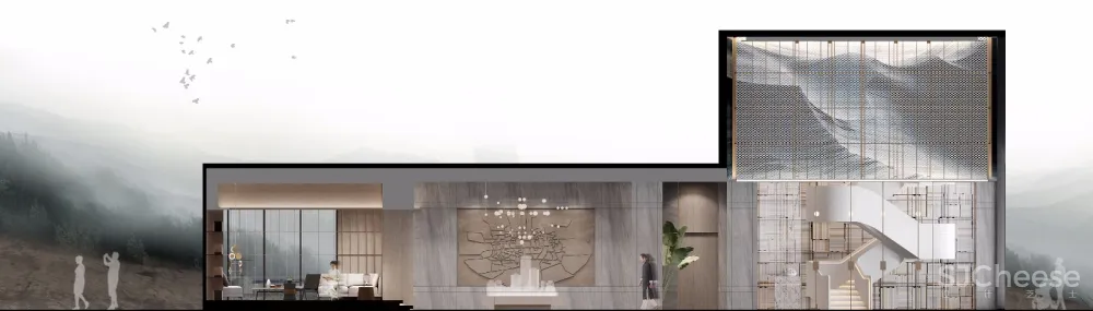 最新 | 矩阵 x 绿城:空间五感,营造气质十足的隐喻江南镜像!