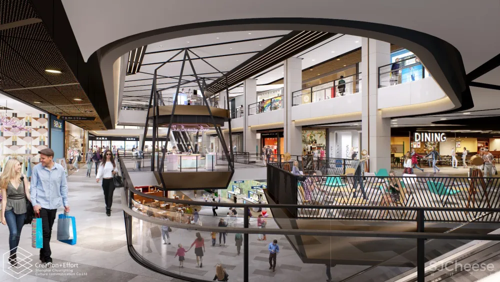 过往效果图案例第四弹~商场为主-创腾文化