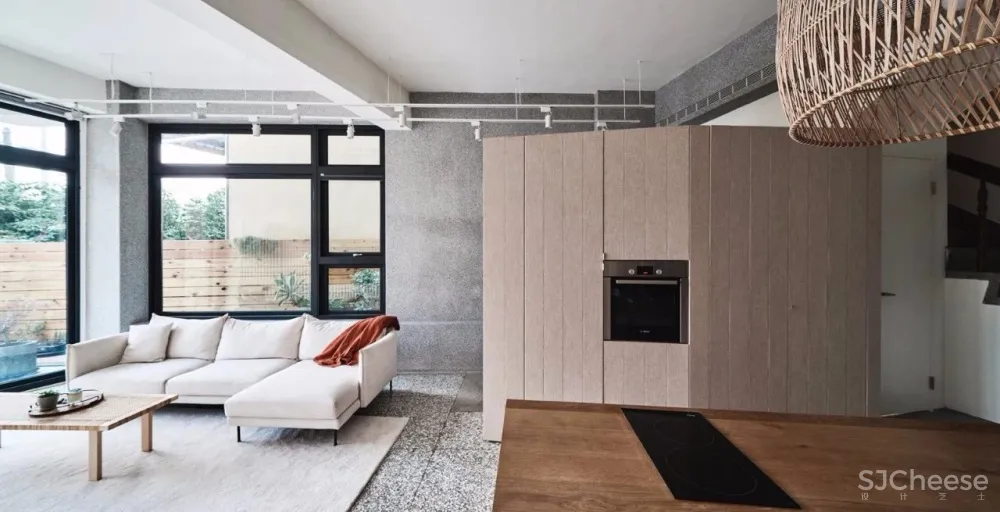 舒心的简约设计丨水磨石这样搭配更美