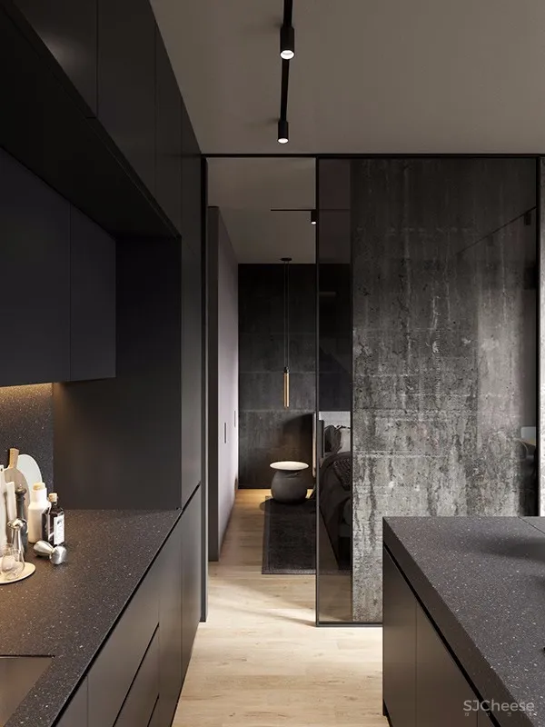 56㎡ 这样设计丨完美利用每一寸空间