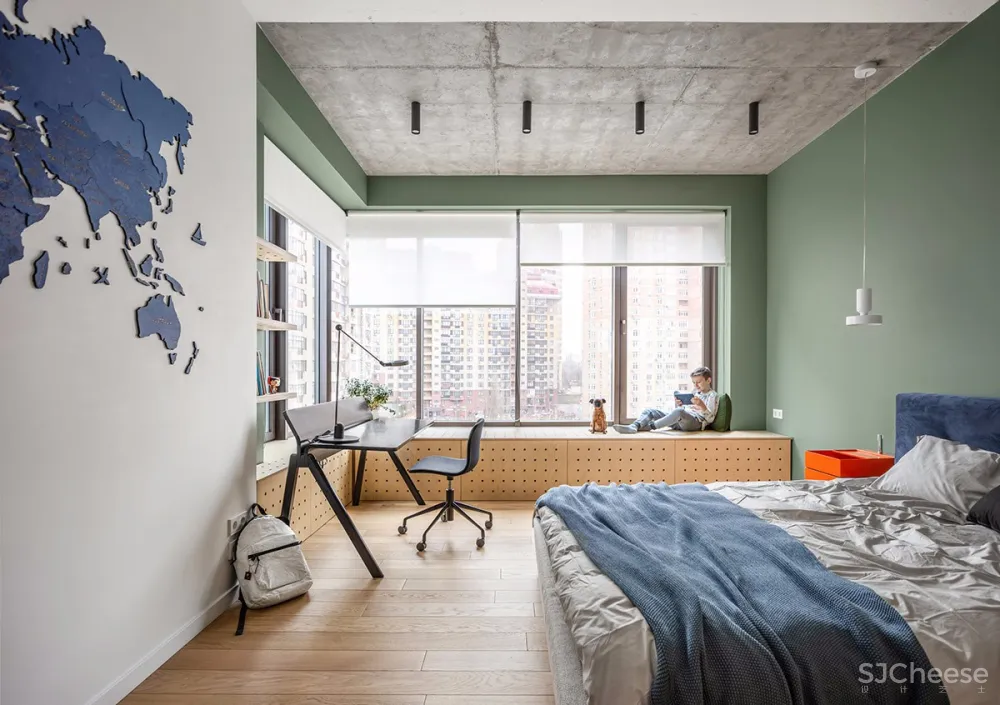 合二为一,260平米,一家五口的极致乐园