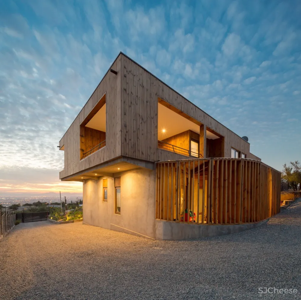 Biourban Arquitectos:橡木色住宅 H.D. House