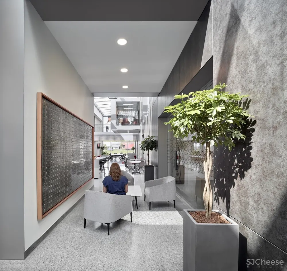 新作 | FaulknerBrowns Architects：蜂窝空间办公场所 Janet Nash House