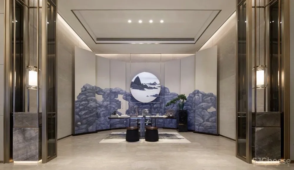 新亚洲东方美学售楼中心设计方案丨演绎空间的意境之美