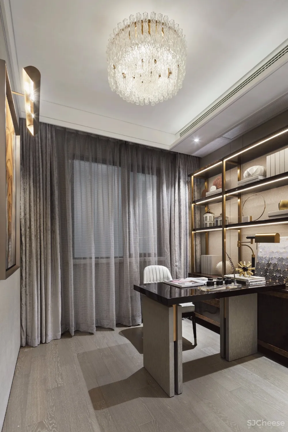 现代轻奢的港式风格样板间设计丨一种无法抗拒的魅力