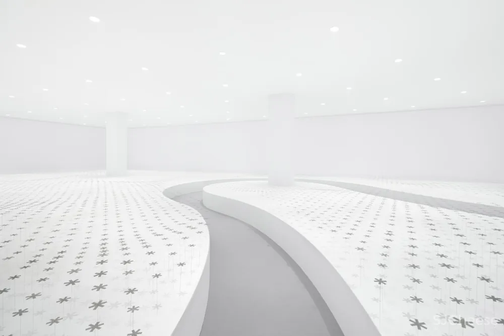 最新 | nendo：米兰 breeze of light装置