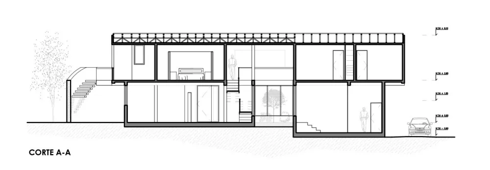 Biourban Arquitectos:橡木色住宅 H.D. House